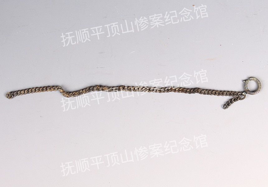 总120-1932年平顶山惨案遇难者的银链.jpg