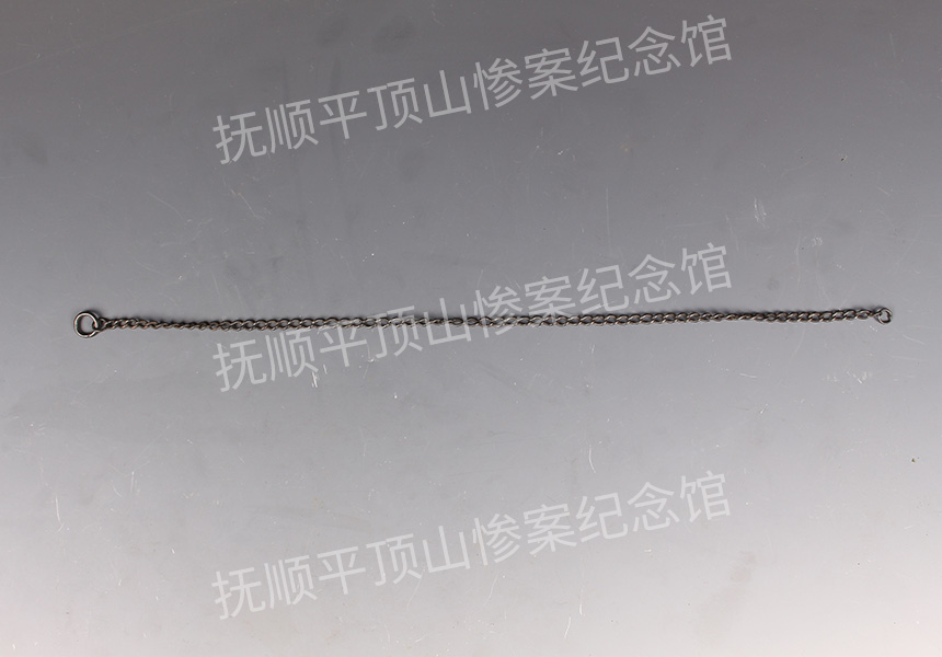 总121-1932年平顶山惨案遇难者的银链.jpg